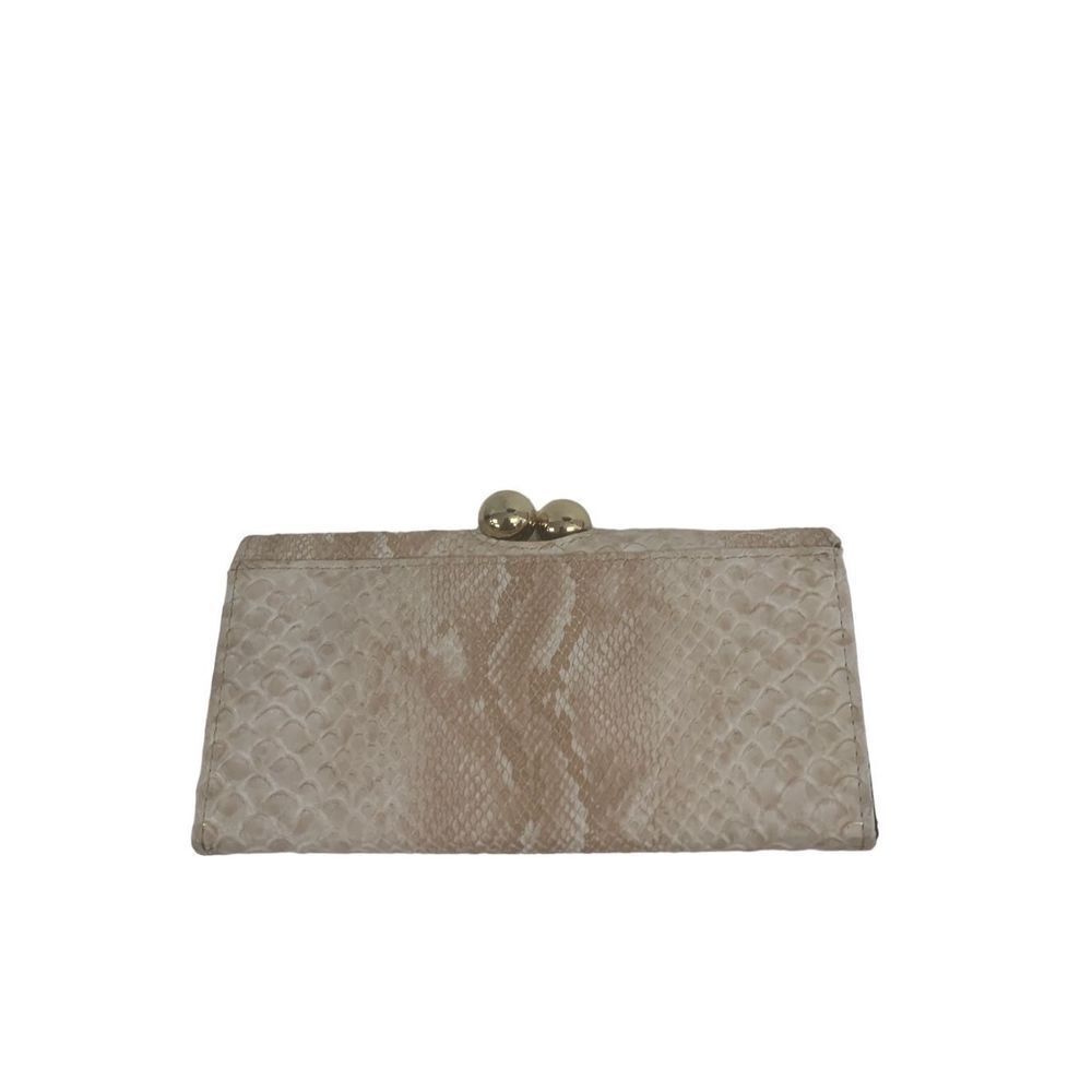 Vegan Snakeskin textured Wallet